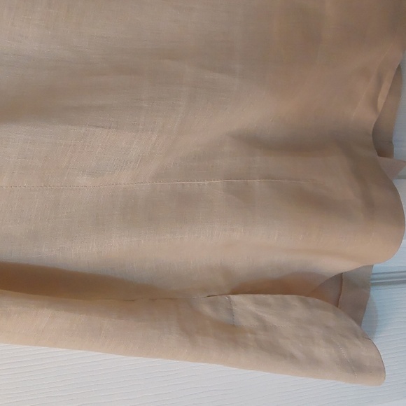 100% Linen  Cleo blouse - Picture 3 of 5